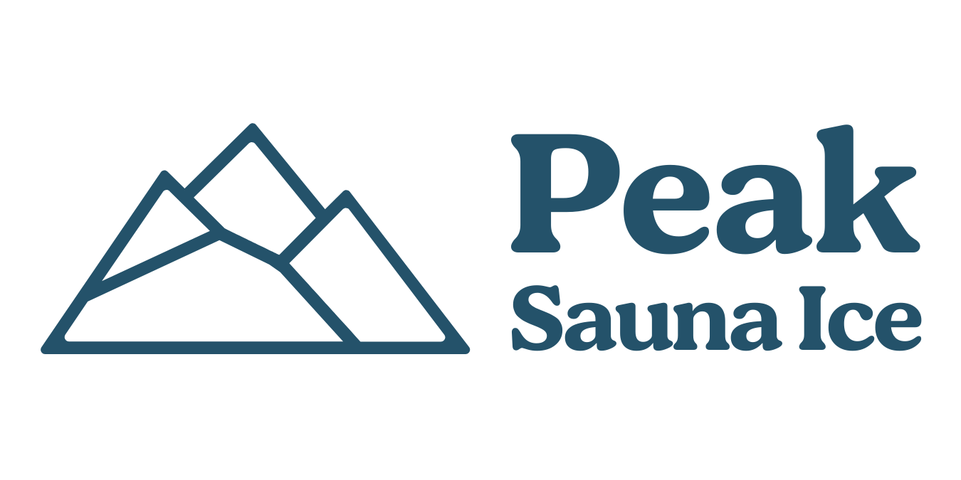 NoAndLogoPeakSaunaIceDarkBlue